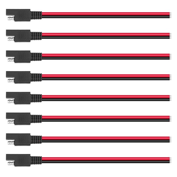 yyzimuqi 14 AWG 13 inch Connector Extension Cable Compatible with SAE,2 Pin Connector for Car