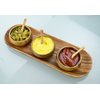 Pacific Merchants Charcuterie and Bread Serving Tray, 16.5” x 5.5” x 1” Acaciaware, Sustainable, Eco-Friendly, Serving Tray