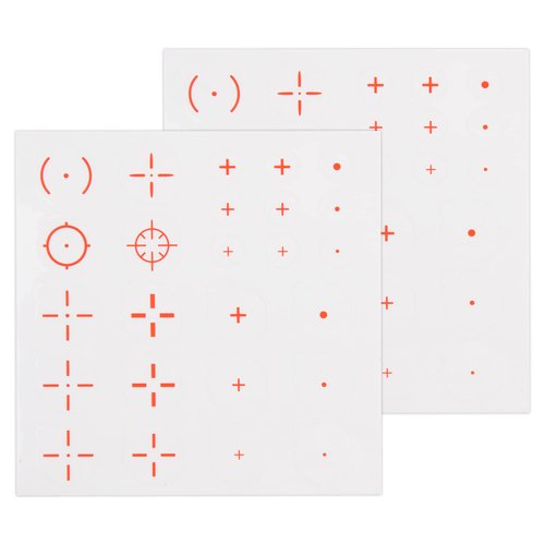 Cosmos 50 Pcs Games Fast Scope Monitor Decal No Scope TV Decal Aim Sight Assist Shooting Target Stickers Decals for FPS Video Games TV Monitor and Mobile Phone