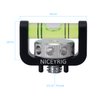 NICEYRIG Bubble Level for for ARRI Thread Mount, Camera Bubble Spirit Level Applicable for Sony, Canon, Panasonic Camera Cage, Handle Grip - 572