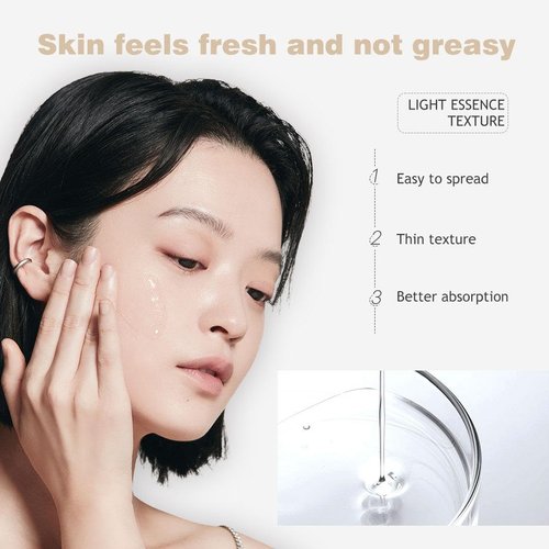 Ashley Shine Niacinamide Serum Moisturizes Skin Care 2 in 1 for Face and Body，Brightening Serum for Dark Spots, Body, Fine Lines & Wrinkles 17.58Fl Oz