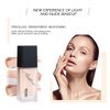 Vtrem Full Coverage Foundation Makeup 30ML Moisturizing Concealer Cover Cream Long Lasting Waterproof Flawless Colour Changing Liquid Foundation Natural brightening with Sponge, Skin Tone