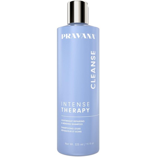 Pravana Intense Therapy Shampoo | Lightweight Repairing & Mending | Restores & Nourishes Damaged Hair | Proven to Reduce Breakage | Strengthens, Hydrates, Softens | 11 Fl Oz