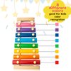 MCPINKY Xylophone for Kids, Xylophone Musical Toy with Child Safe Mallets Educational Musical Instruments Toy for Toddlers 1-3