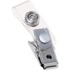 GBC Swingline ID Badge Clips, Clear, Badge Holder Clip, 100 Per Pack (1122897)