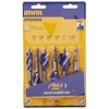 IRWIN SPEEDBOR Drill Bit Set for Wood, 4-Inch, 6-Piece (1877239)