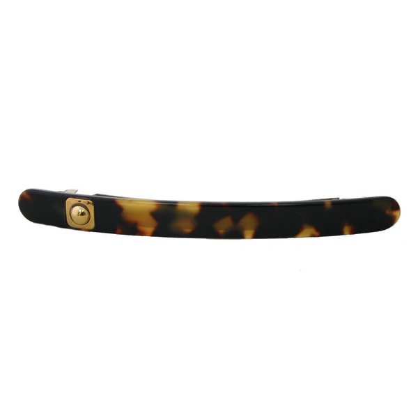 Caravan Caravan handmade tight tokyo barrette with stud made in france of celluloid acxetate