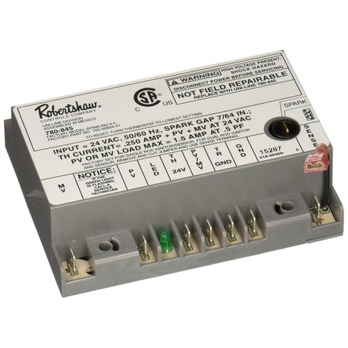 Robertshaw 780-845 Ignition Module, Intermittent Pilot, 24V