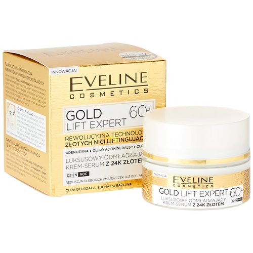 Gold Lift Expert Luxurious Rejuvenating Cream Serum with 24k Gold Ages 60 and Above