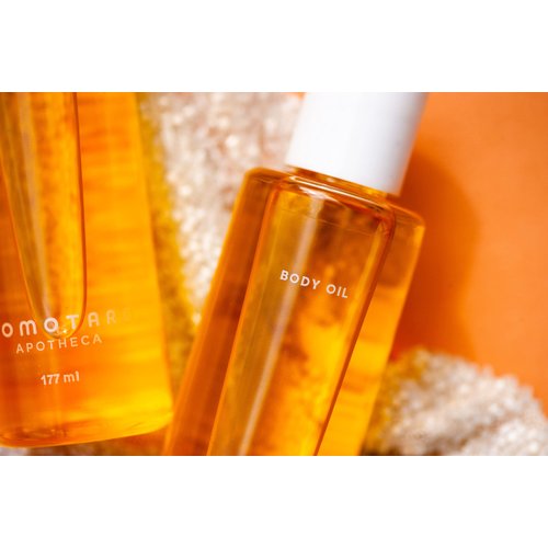 MOMOTARO APOTHECA Nourishing Versatile Body Oil for Every Body, Everywhere, Everyday with Jojoba, Argan, and Sweet Almond Oils - 177 ml | 6 fl oz