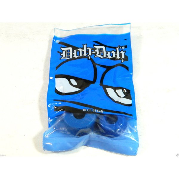 Shorty's Doh-Doh 4 pc Skateboard Trucks Bushing (Blue 88 Soft)