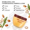 ARGANMIDAS Hydrating Argan Oil Instant Repairing Hair Mask, Deep Conditioner Hair Treatment for Dry Damaged, Curly, Dye, Split End and Bleached Hair,10.2 Fl Oz