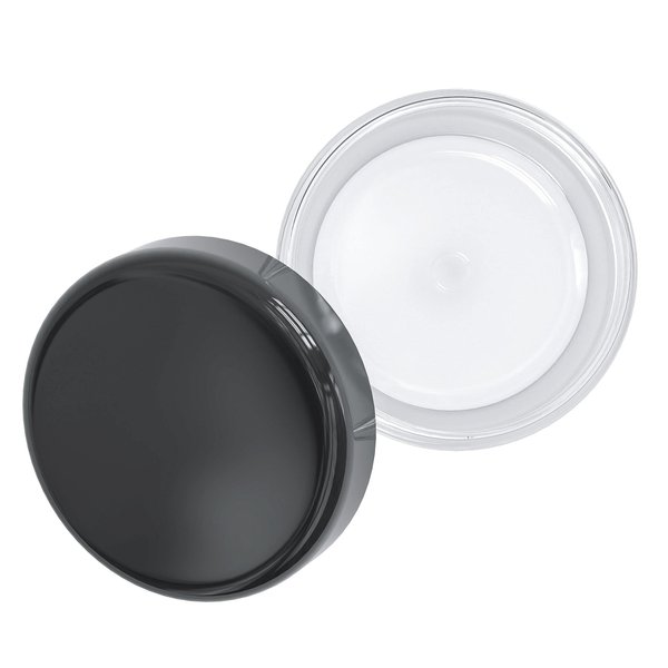 ZAVBE 5 Grams Plastic Containers with Lids 100 pieces BPA Free Sample Containers, Mini Clear Empty Refillable Round Sugar Scrub small 5g/5ml Tiny Jars with Lids for Cosmetics, Lotions