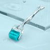 GXBRSY Derma Roller Titanium Needles, 192 Micro Needle Dermal Roller- Microdermabrasion Tool At Home Use (Blue)