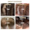 Hairline Shadow Powder,Magic Root Cover Up,Root Touch Up Powder with Mirror,Instantly Conceals Hair Loss (#06 Dark Brown)