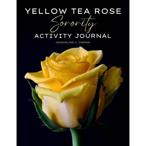 Yellow Rose Activity Sorority Journal