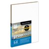 Ampersand Art Supply Gesso Wood Painting Panel: Museum Series Gessobord, 6" x 8", 1/8" Flat Profile, Pack of 3
