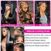LONG YAO 32 inch Straight Lace Front Wigs Human Hair Wig Pre Plucked 13x4 Straight Human Hair Wigs For Black Women Human Hair Wig Straight Frontal Wigs Human Hair Lace Front Wigs
