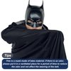 HugOutdoor Halloween Cosplay Man Cool Mask Movie Knight Superhero Costume Accessories Latex Masks Adult Size