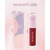 Hydrating Plumping Lip Glow Oil,Shiny Red Clear Lip Gloss Liquid LIpstick,Glow Reviver Fat Lip Oil,Long Lasting Moisturizer Toot Lip Plumper Oil Tint for Dry Lips, Makeup Gift for Women Girl-03