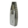 Zico Butane Stainless Steel Torch Flame Refillable Lighter (Silver)