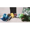 Glanzzeit Children's Hand Puppets, Dinosaur Shaped Hand Puppets, Realistic Plush Toys for Boys and Girls Performance Theatre, Birthday Gifts, Teaching, Interactive Games, Easter Gifts(Allosaurus)