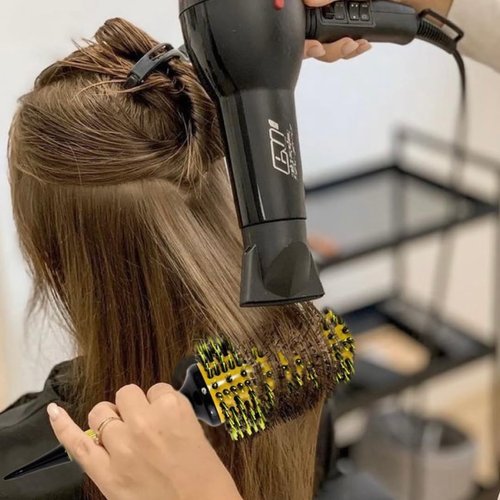 Professional Brazilian Hair Brush Curlerl/Straightener (#14)