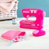 Anker Play 500659/DOM Starter Sewing Machine for Kids with Ruler and Needle, 6 Pieces, Pink
