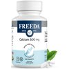 Freeda Calcium Carbonate 600 mg – 100 Tablets | High-Potency Daily Calcium Supplement | Vegan, Allergen-Free, Clean Label | Made in USA, GMP Facility, Third-Party Tested