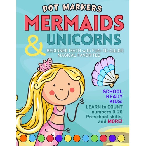Preschool Math Workbook for Toddlers Ages 2-4: Counting Coloring book for Kids Learn Numbers 0-20 beginner Math Skills for Preschool Kindergarten ... Activity workbooks for toddlers ages 2-4!)