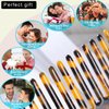 Small Travel Purse Hair Detangling Comb Tortoise Comb Wide Tooth Pocket Comb For Thick Curly Wavy Hair,Acetate Hair Detangler Comb For Wet And Dry,2 Pack