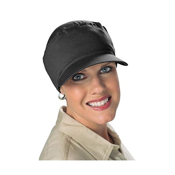 Softie Cancer Cap for Women in Chemotherapy Average - Black