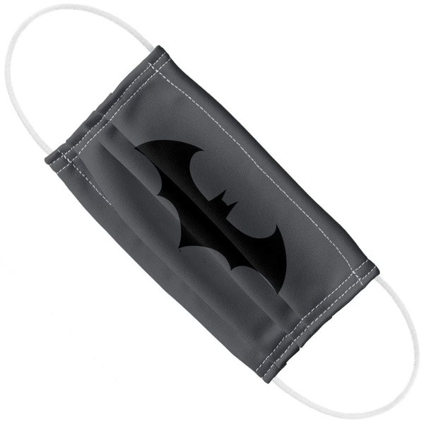 Popfunk Batman Hush Logo 1-Ply Reusable Face Mask Covering - Unisex