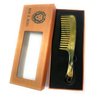 Premium Handmade 100% Oxhorn Anti-static Wide Tooth Detangling & Styling Comb for Women & Men