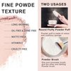 2PCS Loose Face Powder, Oil Control Minimizes Pores and Fine Lines, Loose Baking Face Setting Powder Makeup, Oil Control Soft Focus Effect Make Up, Matte Ultra Flawless Finish,8g (02# Pink Complexion)