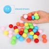 Laviesto Game Replacement Balls,0.91Inch(23mm) Acrylic Marbles Balls for Chinese Checkers,Aggravation Game,Marble Games,Wahoo,Dirty Marbles,Board Game DIY Craft Decoration (42PCS)