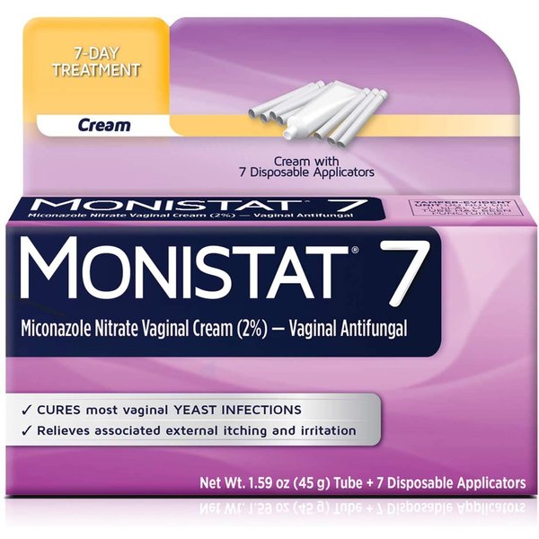 Monistat 7-Day Yeast Infection Treatment | Cream with Disposable Applicators