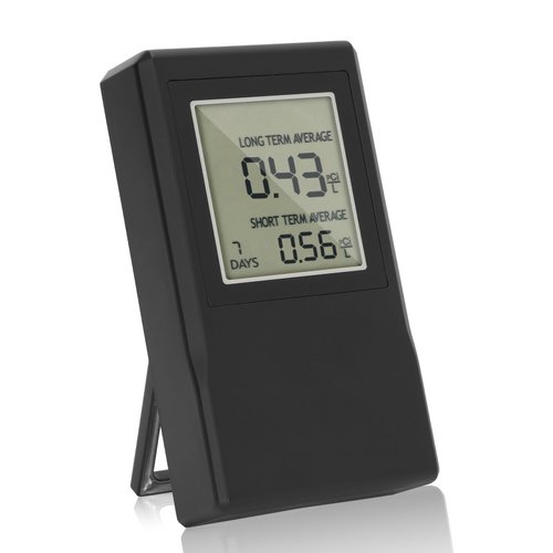 Radon Detector, Real-time Monitoring of Indoor Radon Concentration,Portable Digital Display,Easy Operation,US Version-Pci/L,Portable Radon Meter,Accurate Radon Monitor