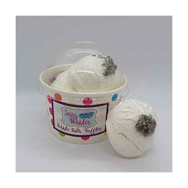 Lavender Pomegranate Bubble Bath Truffles, 3 pack by Sassy Bubbles