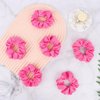 20 Pcs Hot Pink Scrunchies Matte Scrunchies Bridesmaid Proposal Gifts Pink Party Favors Hair Ties Scrunchies for Women Girls Bachelorette Party Favors (hot pink)
