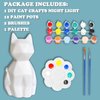 T-Antrix Paint Your Own Cat Lamp Kit- Painting kit for Kids 6-12, DIY Cat Crafts Night Light for Girls Boys Ages 3+ Arts and Crafts Supplies for Kids Ages 8-12