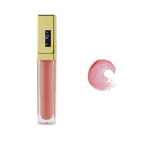 Gerard Cosmetics Color Your Smile Lip Gloss Butter Cream | Super Pigmented Pink Lip Gloss with LED Light and Mirror | Shiny Finish | Hydrating Liquid Lip Color | Cruelty Free and Made in USA