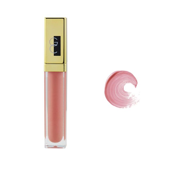 Gerard Cosmetics Color Your Smile Lip Gloss Butter Cream | Super Pigmented Pink Lip Gloss with LED Light and Mirror | Shiny Finish | Hydrating Liquid Lip Color | Cruelty Free and Made in USA
