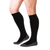 35° BELOW Compression Knee High Socks for Men/Women. Best for Travel, Nursing, Sports, Running. Aids in Circulation, Minimizes Swelling and Leg Discomfort. Keeps You Warm, 1 pair Blk, Sm/Med