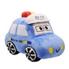 YONLIT Soft Plush Police Car Stuffed Toy Super Cute Blue Squad Car Plushie Excellent Gifts for Kids or Birthday Party 11 Inches (Police Car)