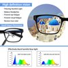 SIGVAN Blue Light Blocking Reading Glasses for Men Women Computer Spring Hinge Readers Square Frame Glasses 5 Packs (5 Mix, 3.0)