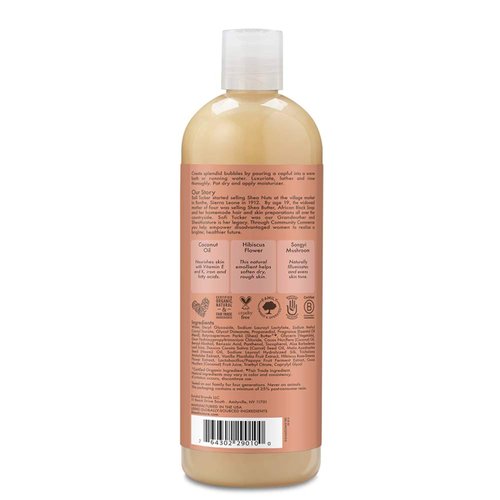 Shea Moisture Coconut & Hibiscus Foaming Milk & Body Wash, 16 oz
