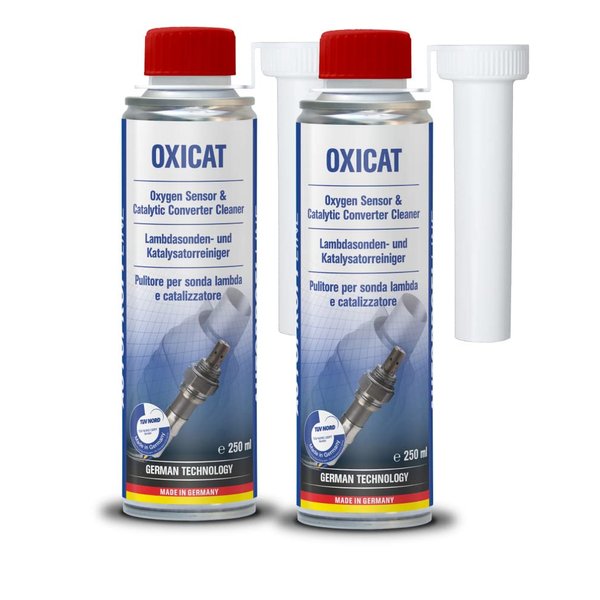 AUTOPROFI OXICAT- Oxygen Sensor & Catalytic Converter Cleaner-Engine, Fuel & Exhaust- Pack of 2 FOR PREVENTIVE MAINTENANCE 43243-13 500 ml