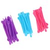 Kichvoe 180pcs Hair Roller hair curler picks plastic roller picks hair curler Picks Plastic Brush Hair Styling Accessories Hair Styling Tools-Random Color