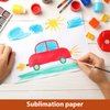 NEBURORA 60Pcs White Butcher Paper Sheets No Wax Disposable Butcher Paper Precut Square Wrapping Paper for Smoking Meats, Butcher Paper for Sublimation Heat Press 12 x 12 inch